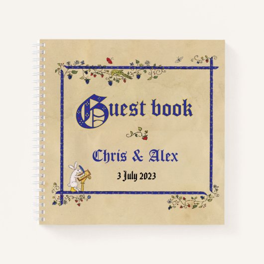 Dierentrouwgastenboek Notitieboek (Voorkant)