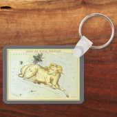  dierentuin, astrologie Aries Ram Constellation Sleutelhanger (Voorkant)