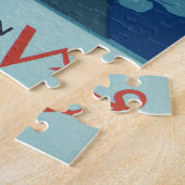  dierentuin, astrologie Capricorn constellatie Legpuzzel (Zijkant)