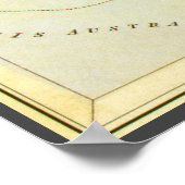  dierentuin, astrologie Capricorn constellatie Poster (Hoek)