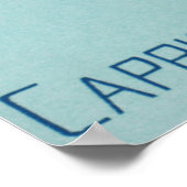  dierentuin, astrologie Capricorn constellatie Poster (Hoek)