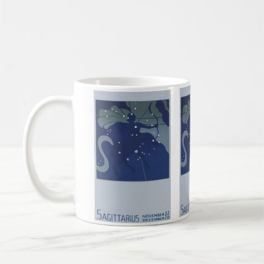  dierentuin Astrologie Sagittarius Constellation Koffiemok (Links)