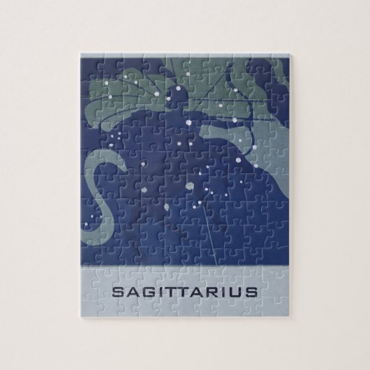  dierentuin Astrologie Sagittarius Constellation Legpuzzel (Verticaal)