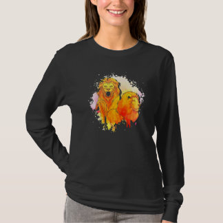 Dierentuin Dier Leeuw Afrika Safari Dier Leeuw T-shirt