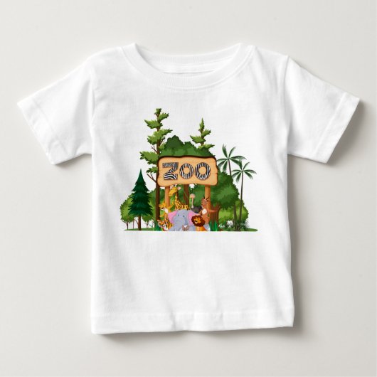 Dierentuin Dieren Fijne Jersey (Voorkant)