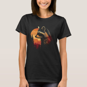 Dierentuin Dieren Trash Panda Forest Wasbeer T-shirt