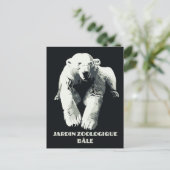  dierentuin en beer van Bazel Briefkaart (Staand voorkant)