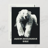  dierentuin en beer van Bazel Briefkaart (Voorkant / Achterkant)