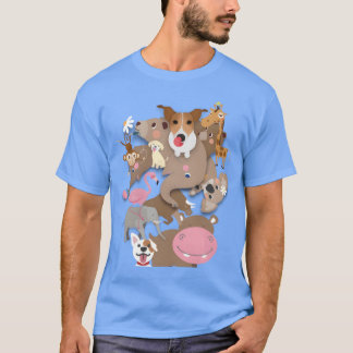 Dierentuin Grappige Dieren grappig T-shirt