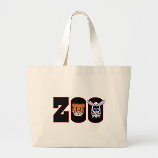 DIERentuin Grote Tote Bag (Voorkant)