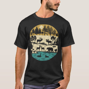Dierentuin Jacht Bos Dieren Bosland T-shirt