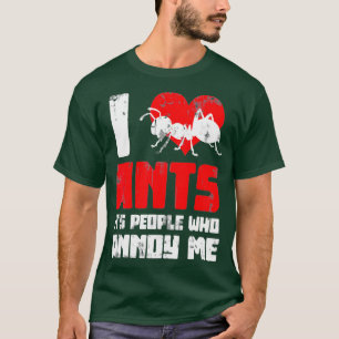Dierentuin Keeper Ant Keeping Hobby Gift Idea Ants T-shirt