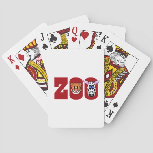 DIERentuin Pokerkaarten (Achterkant)