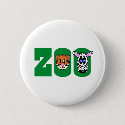 DIERENTUIN RONDE BUTTON 5,7 CM (Voorkant)