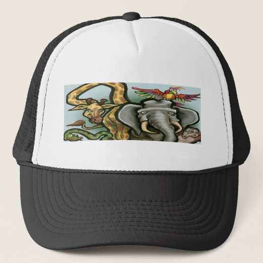 Dierentuin Trucker Pet (Voorkant)