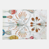 Dierentuin uit de oceaan, Copepoda door Ernst Haec Theedoek (Horizontaal)