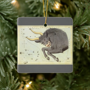  dierentuindische taurus bull constellatie keramisch ornament