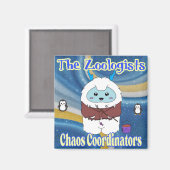 Dierentuinmagneet 2024 magneet (Voorkant / Achterkant)