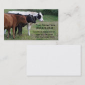 Dierenveeartsenijkundige of veestapelkaart visitekaartje (Voorkant / Achterkant)