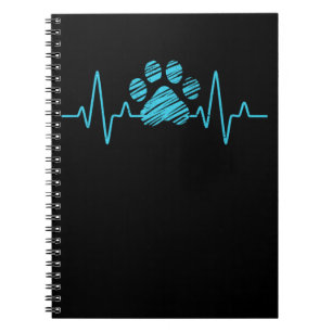 Dierenveer Paw Heartbeat Animals Vet Tech Notitieboek