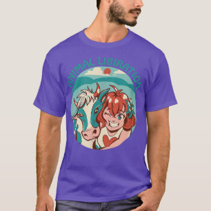 Dierenveestapel Vegetariërs T-shirt
