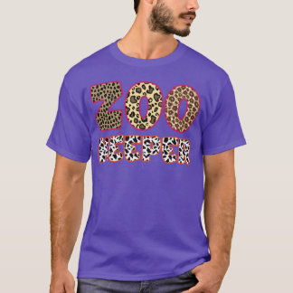 Dierenverzorger Afrikaanse Dieren ZebraGiraffe mei T-shirt