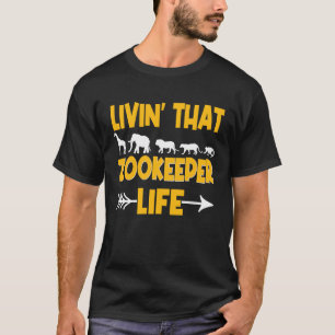 Dierenverzorger Dierentuin Dierentuin Dierentuin T-shirt