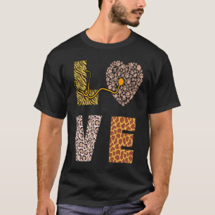 Dierenverzorger Een Wildlife Safari en Dier Of Lov T-shirt