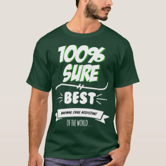 Dierenverzorger Funny Slogan Hobby-werk T-shirt