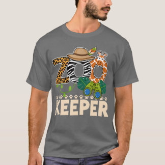 Dierenverzorger Halloweenfeest Safari Dierenverzor T-shirt