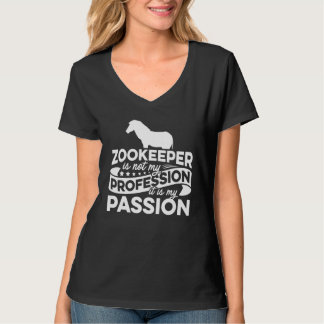 Dierenverzorger Is Niet Mijn Beroep Het Is Mijn Pa T-shirt