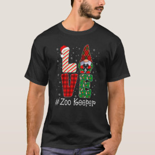 Dierenverzorger LOVE Gnome Grappige bijpassende py T-shirt