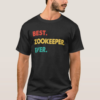 Dierenverzorger Retro Beste Dierenverzorger Ooit T-shirt