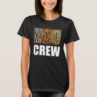 Dierenverzorger van dierentuinpersoneel t-shirt