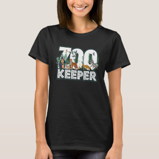Dierenverzorger Wilde bossen Jungle Tropisch oerwo T-shirt