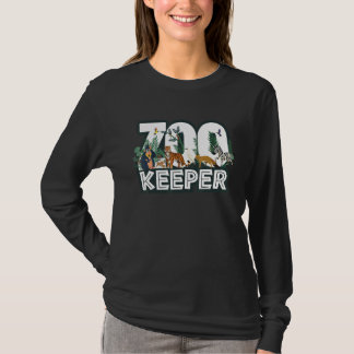 Dierenverzorger Wilde Wouden Jungle Tropisch Oerwo T-shirt