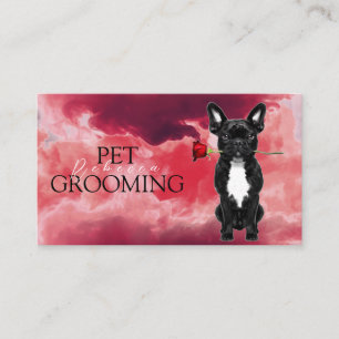 Dierenverzorging Pet Grooming Spa Salon Puppy Visitekaartje