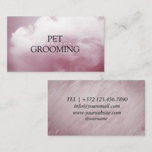 Dierenverzorging Pet Grooming Spa Salon Puppy Visitekaartje