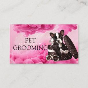 Dierenverzorging Pet Grooming Spa Salon Puppy Visitekaartje