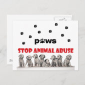 Dierenvriend Briefkaart (Voorkant / Achterkant)