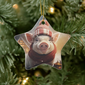 Dierenvriend cadeau, Boerderij liefhebber cadeau,  Keramisch Ornament