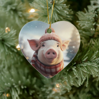 Dierenvriend cadeau, Boerderij liefhebber cadeau,  Keramisch Ornament
