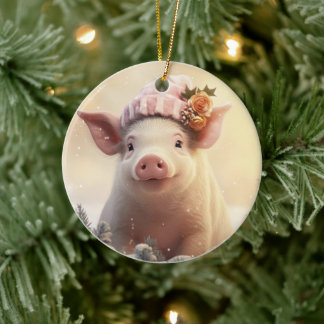 Dierenvriend cadeau, Boerderij liefhebber cadeau,  Keramisch Ornament
