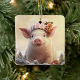 Dierenvriend cadeau, Boerderij liefhebber cadeau,  Keramisch Ornament