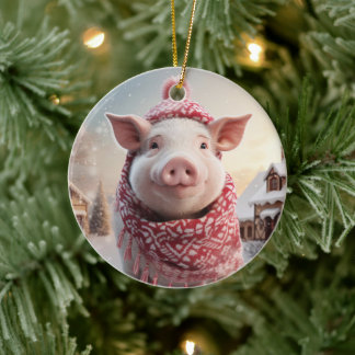 Dierenvriend cadeau, Boerderij liefhebber cadeau,  Keramisch Ornament