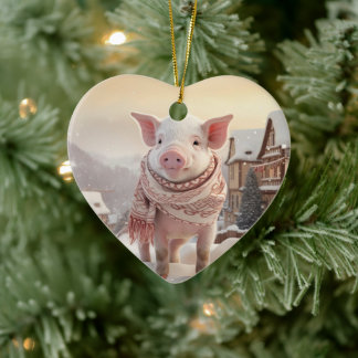 Dierenvriend cadeau, Boerderij liefhebber cadeau,  Keramisch Ornament