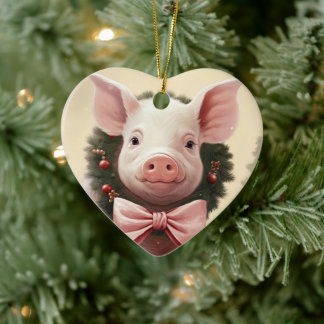 Dierenvriend cadeau, Boerderij liefhebber cadeau,  Keramisch Ornament