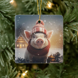 Dierenvriend cadeau, Boerderij liefhebber cadeau,  Keramisch Ornament