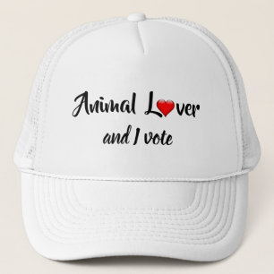 Dierenvriend en ik stem trucker pet