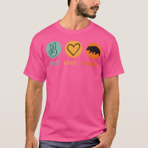 Dierenvriend Funny Wombat T-shirt